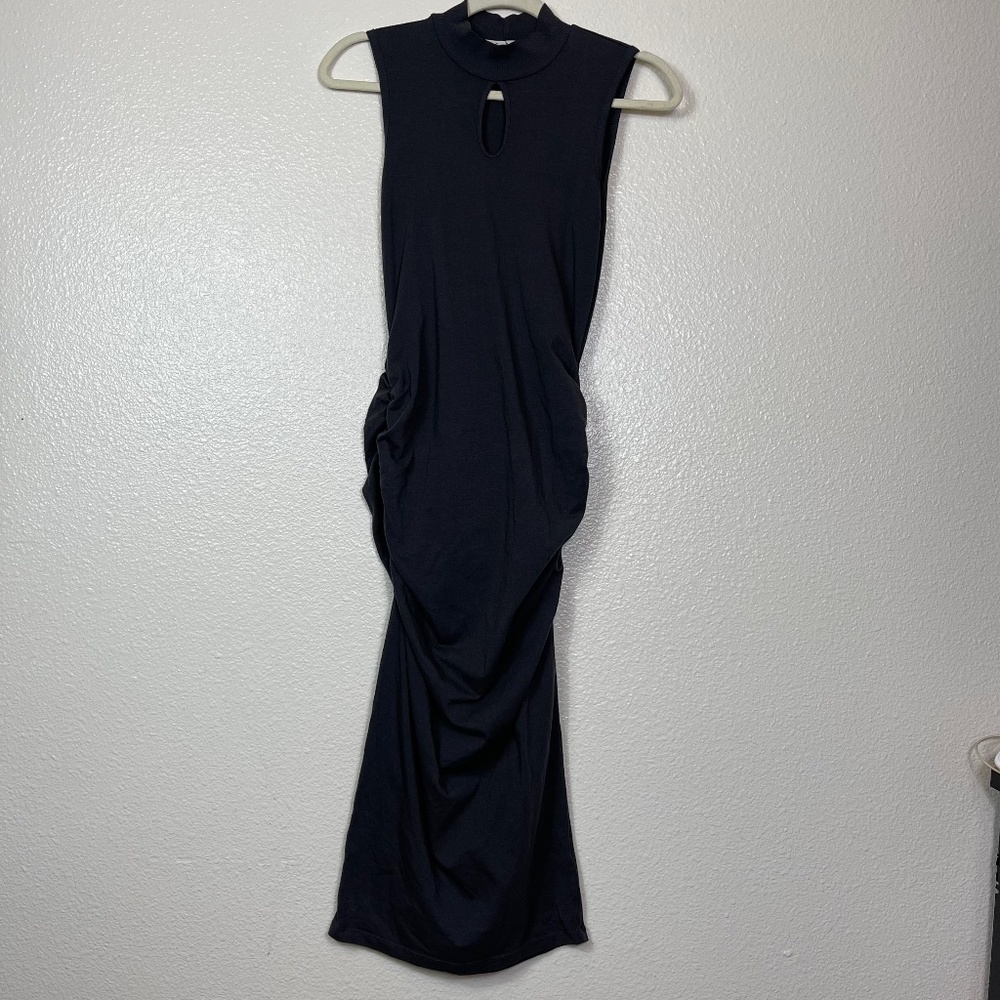 MICHAEL STARS Fitted Midi Dress